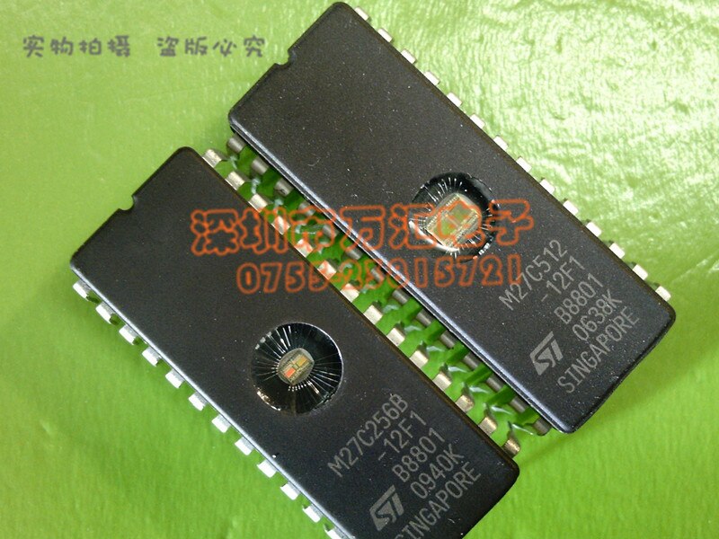 10pcs orginal new M27C512-12F1, M27C256B-12F1, M27C512-10F1, M27C256B-10F1